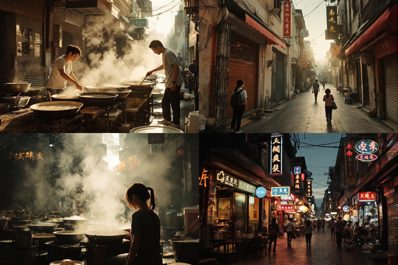 烟火人间 - 2025年作品 快影 - 烟火人间 - 中国十个城市普通人纪录片海报